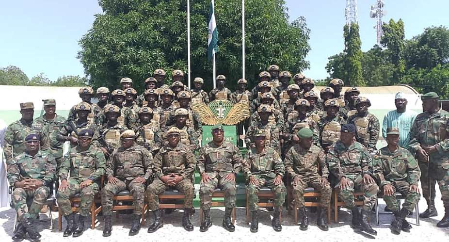 Tamale: 35 soldiers graduate from Basic Commandos Course at Barwah Barracks
