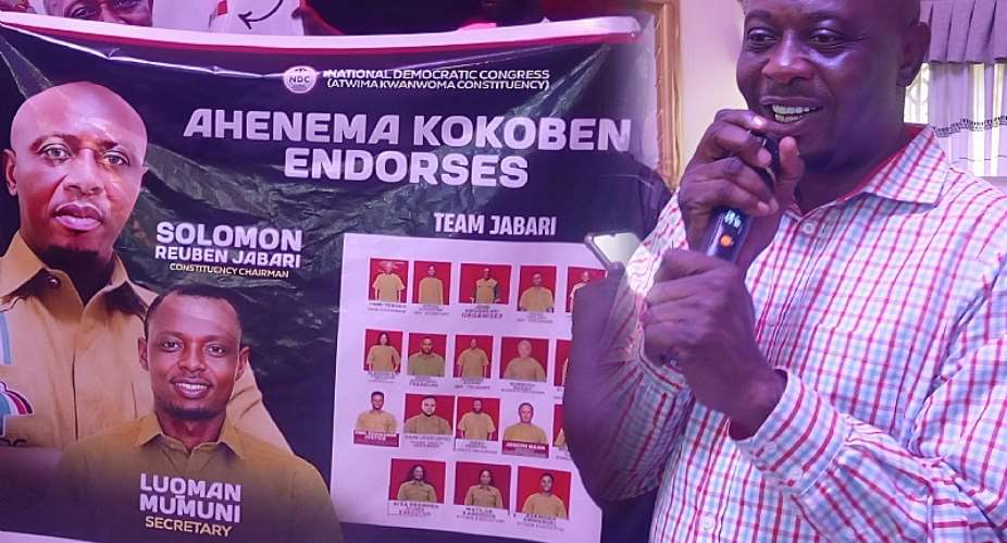 153 NDC delegates endorse Solomon Jabari for Atwima Kwanwoma chairmanship