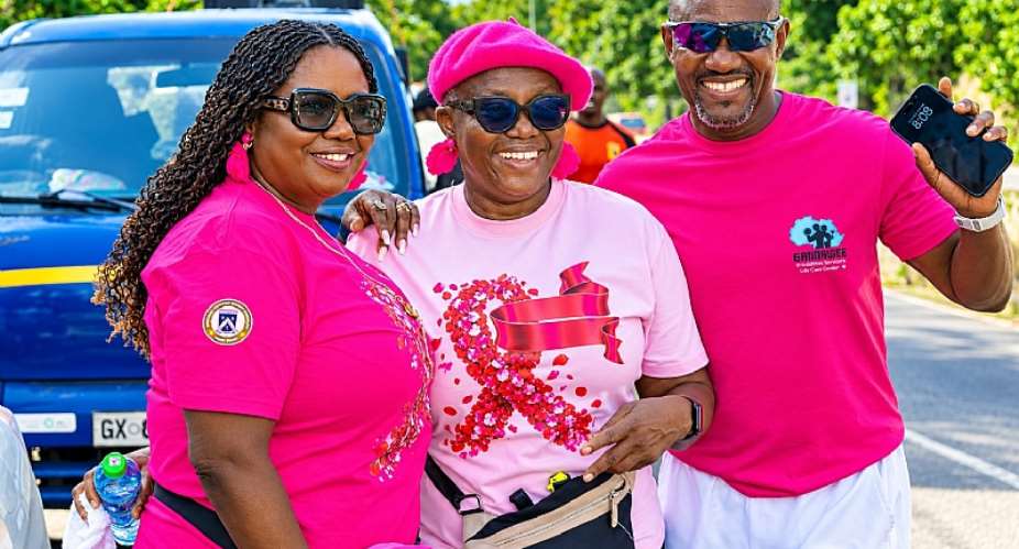 GCAA ladies, Archbishop Porter Girls past students hold breast cancer health walk