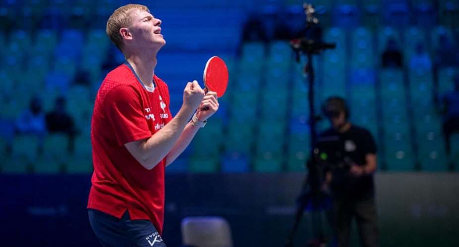 Flix Lebrun claimed the mens singles title at the European championships in Slovenia two years after his brother Alexis won the crown in Austria. - AFP - JURE MAKOVEC