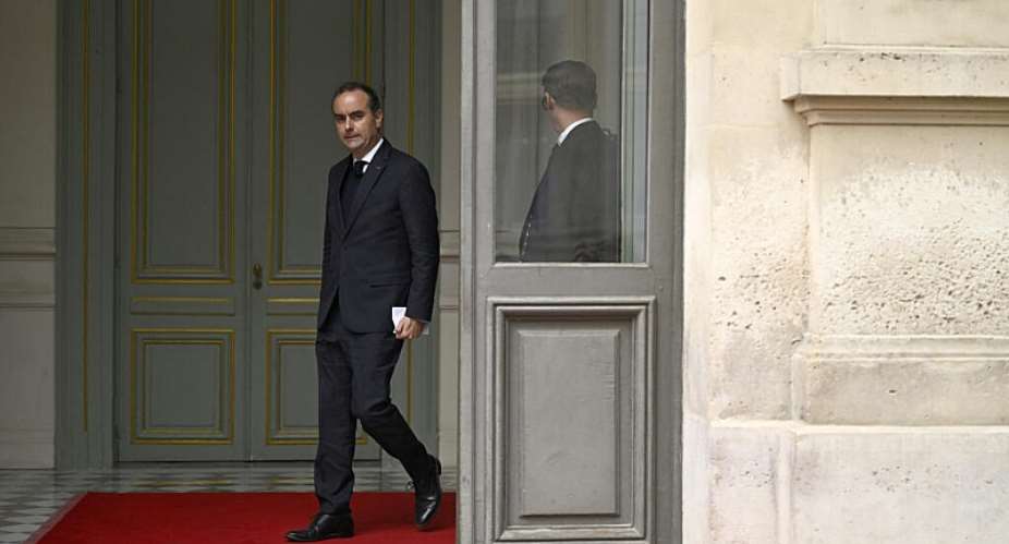 Frances Prime Minister Sebastien Lecornu (L) leaves an Interministerial Crisis Meeting at the Interior Ministry in Paris on October 19, 2026, as French authorities scrambled to stem public discontent fuelling mass cost-of-living demonstrations that over the weekend spilled over into some of the worst street violence in recent years. -  Julien de Rosa,  AFP