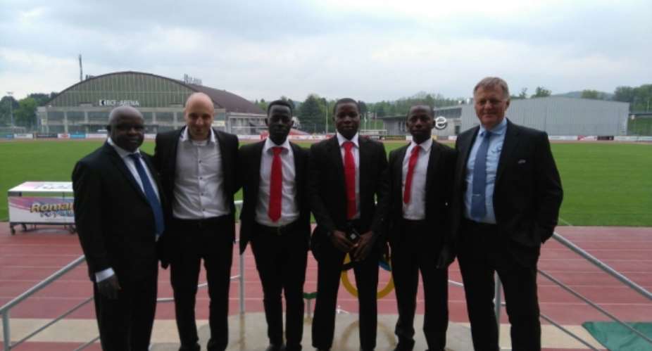 Ghanaian trio in Geneva for UEFA refereeing course
