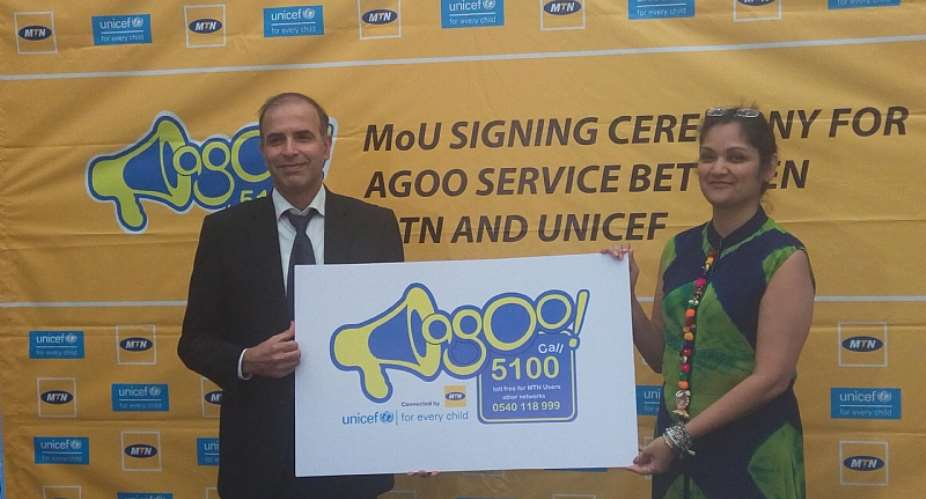 MTN, UNICEF Extends 2Year Agreement For Agoo Service