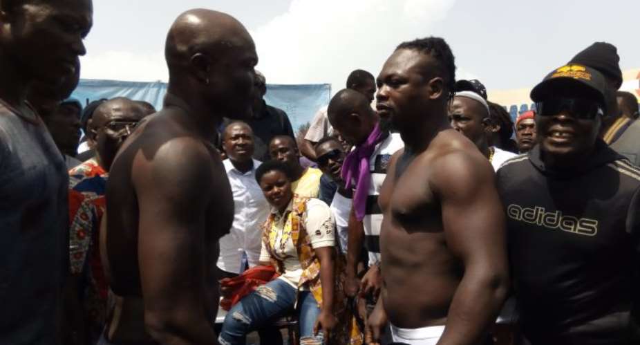 Boxing: Bukom Banku, Bastie Samir Make Weight, Ready For Saturdays Blockbuster