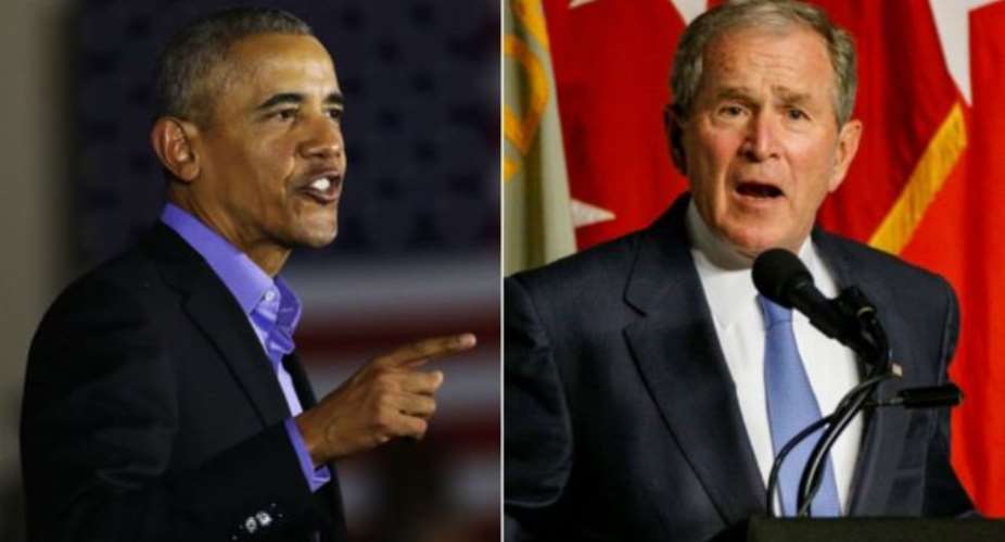 Obama, Bush Worried Over Deep Divisions Created In The US