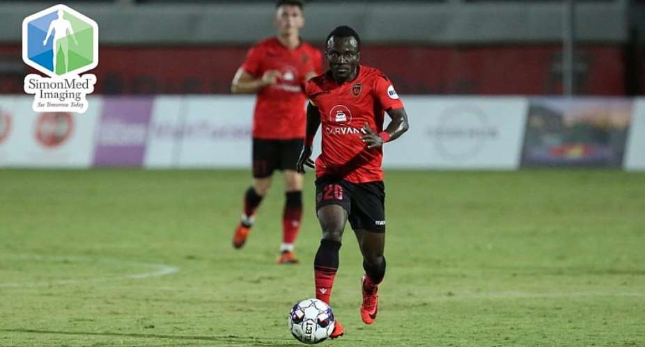 Solomon Asante On Target As Phoenix Rising Claim First Ever USL Playoff Victory