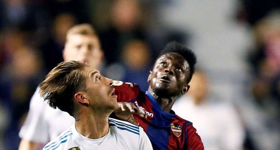 Emmanuel Boateng Cameos As Levante Beat Real Madrid