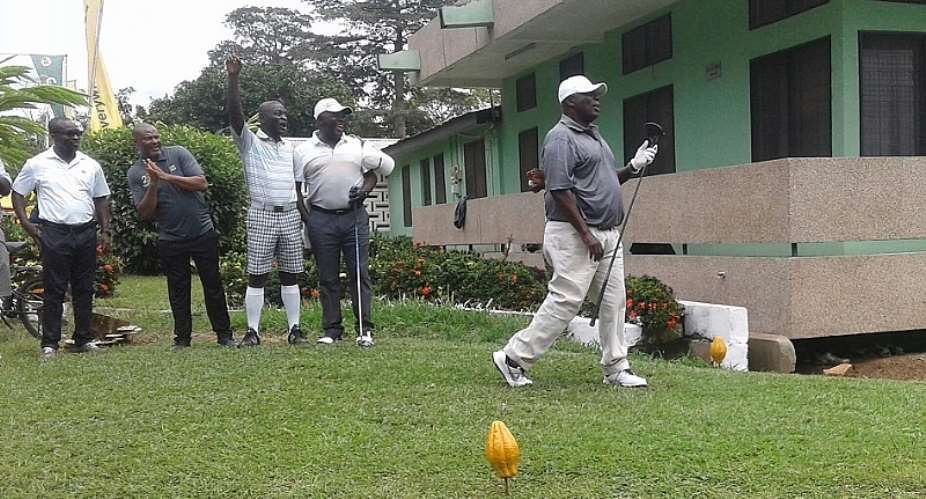 Okyenhene Celebrates 20 Years With Exciting Invitational Golf Tourney At Akyem Tafo
