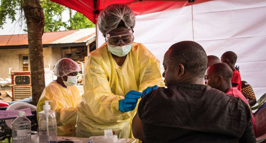 Ebola vaccination trial in Congo