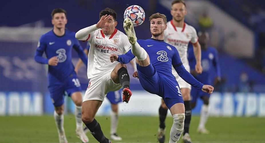UCL: Chelsea Frustrated In Home Draw With Sevilla
