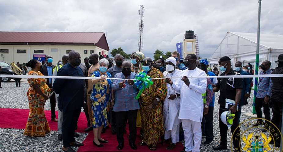 Akufo-Addo commissions Ghanas largest Bulk Electricity Supply Point in Pokuase