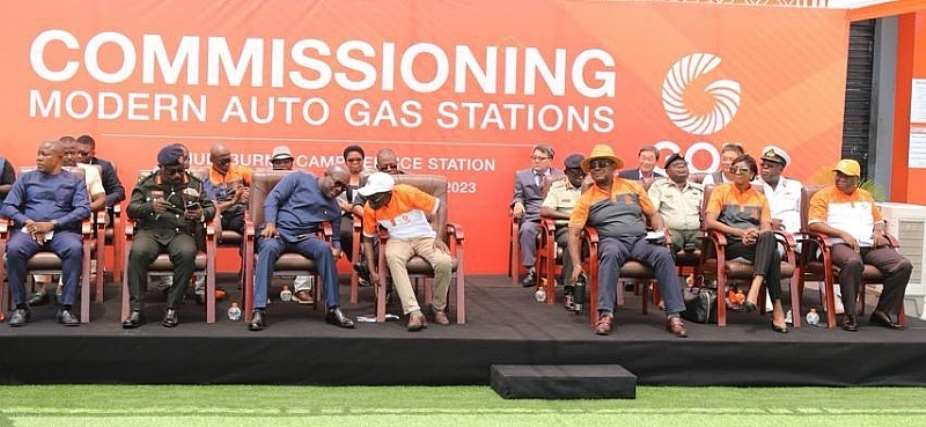 Energy Minister commends GOIL PLC for setting up five modern autogas stations