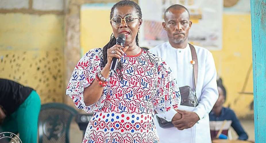 Former Minister for Communications, Ursula Owusu-Ekuful