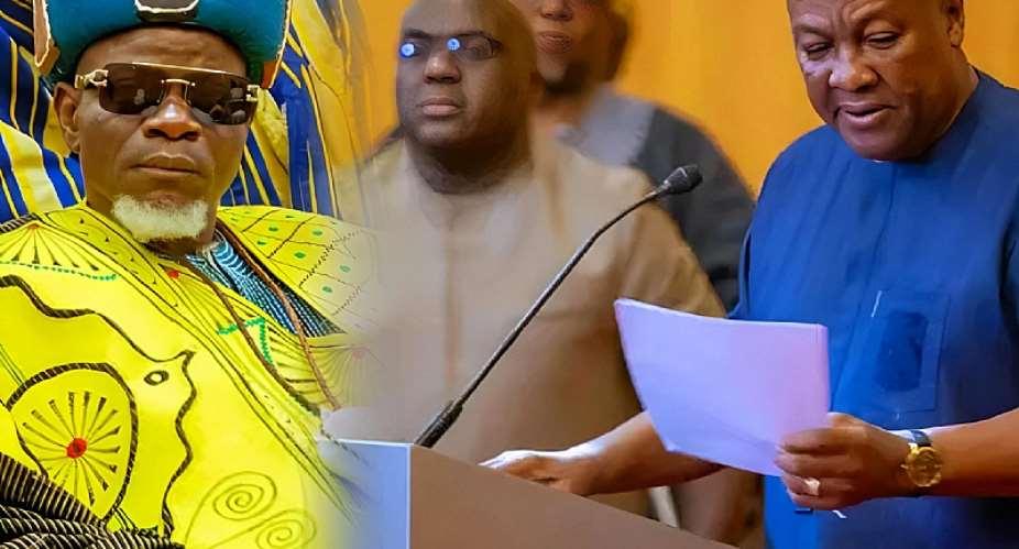 Dr. Julius Debrah joins Mahama in engagement with Dagbon Chiefs
