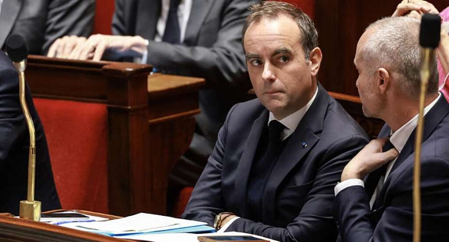 Frances Prime Minister Sbastien Lecornu looks on during a session of questions to the government at the French National Assembly in Paris on October 20, 2026. -  Kenzo Tribouillard, AFP