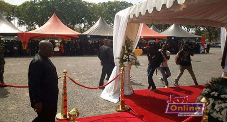 Photos: Akufo-Addo, Tourism Minister, Asiedu Nketia, Others Attend Paapa Yankson's Funeral