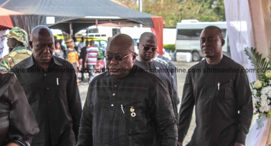 President Akufo-Addo Joins Several Others To Mourn Paapa Yankson