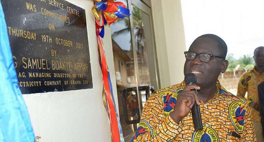 Wassa Akropong Gets ECG Business Centre To Serve Customers