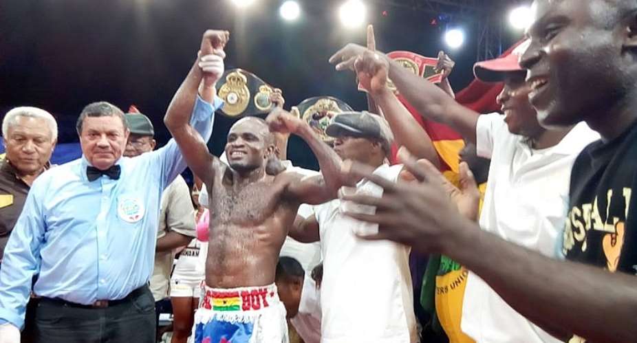 Emmanuel Game Boy Tagoe Wins WBO Africa Lightweight Belt