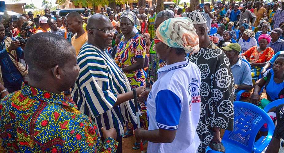 Upper East: Bawumia Visits Rainfall Disaster Victims