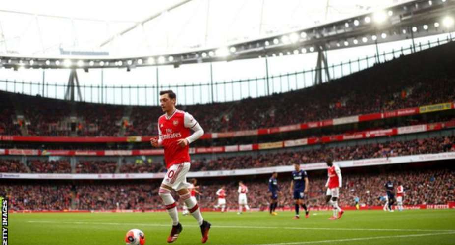 Mesut Ozil has not played for Arsenal since their home win over West Ham on 7 March