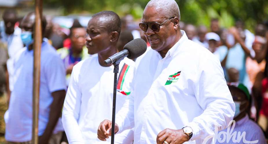 I'll Retrieve Your Money From NAM1 If Elected — Mahama Promises Menzgold Customers