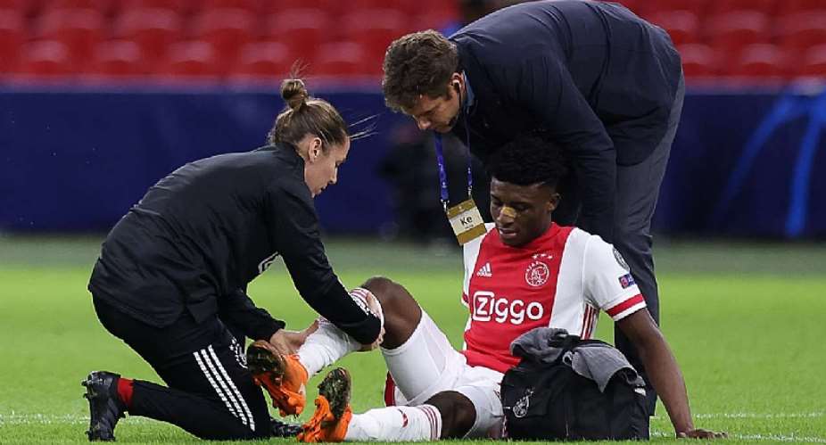 UCL: Mohammed Kudus Sustain Injury In Ajaxs Clash Against Liverpool