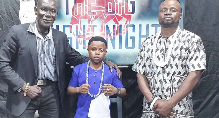 11-year old boxing Prince Nii Otokunor Larbie dreams of winning Olympic Gold for Ghana