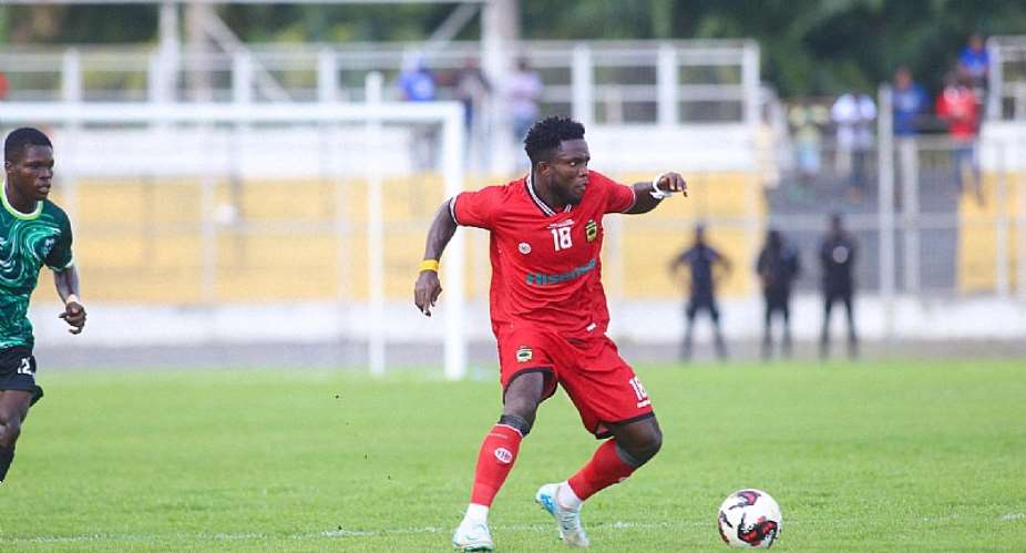 2024/25 GPL: Asante Kotoko forward Albert Amoah aiming for Ghana Premier League Goal King award