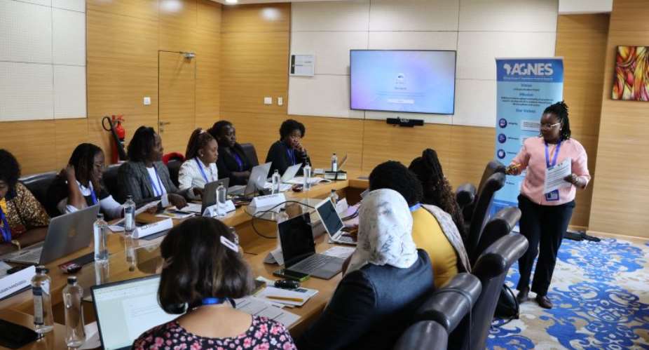 African Women Leaders in Climate Action discussion - Photo Credit AGNES