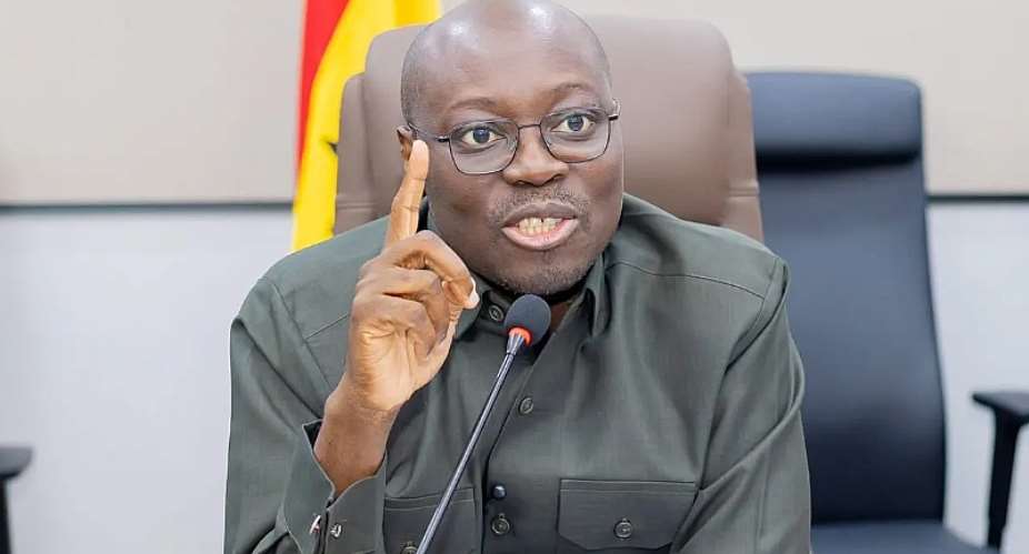 Finance Minister Dr Cassiel Ato Forson