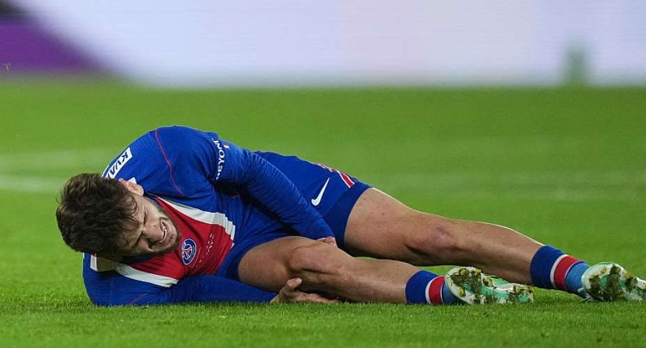 PSG forward Khvicha Kvaratskhelia set for surgery after rupturing ACL in Champions League win over Barcelona