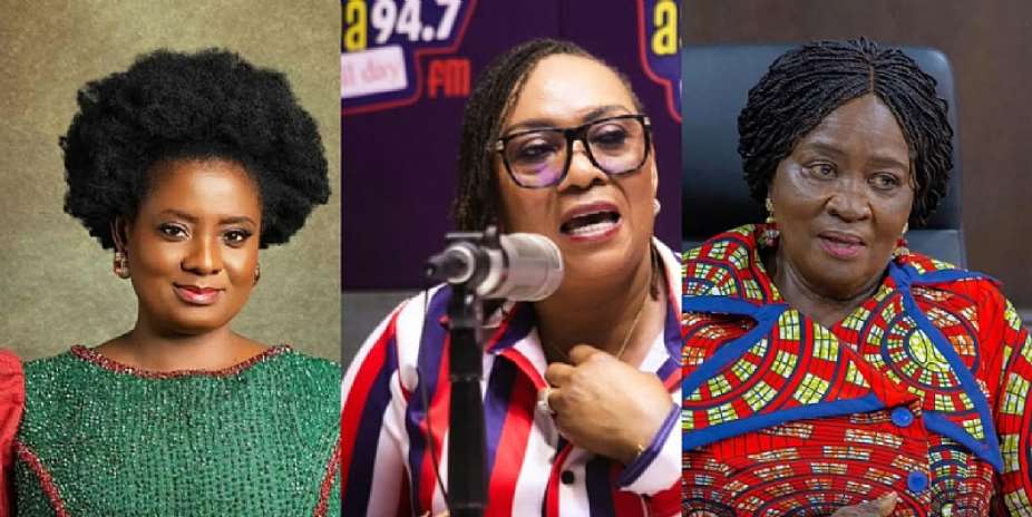 Prof. Jane Naana is Vice President of Ghana; not for women and girls — Victoria Hamah slams Hawa Koomson over Obuasi SHTS sex scandal comments