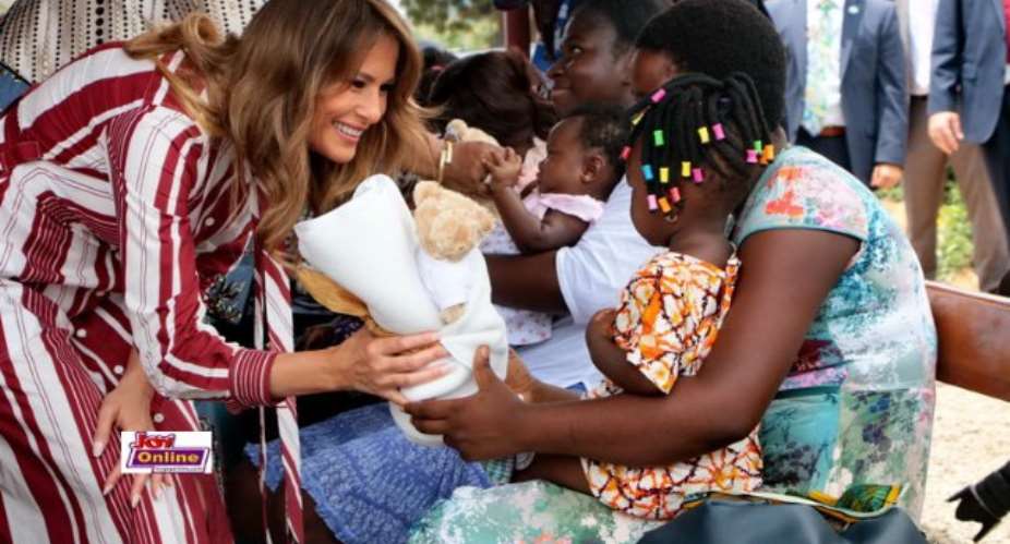 The Baby Who Will Never Forget Melania Trumps Hug