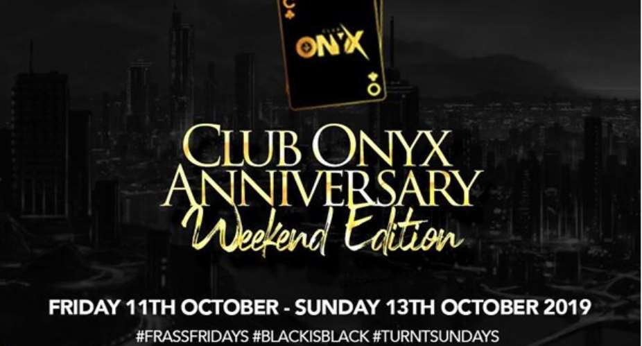 Accra's hottest nightclub, Club Onyx celebrates 3rd anniversary