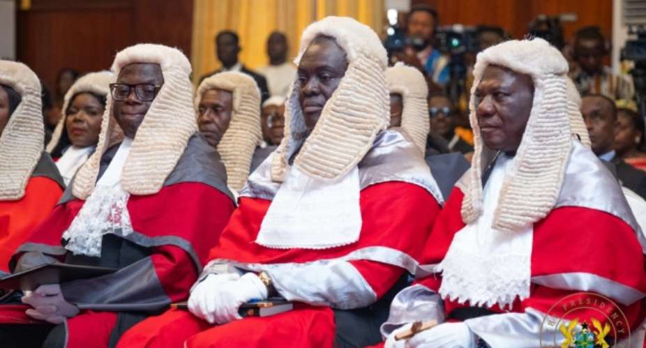 Dormaahene, other new Court of Appeal justices sworn into office
