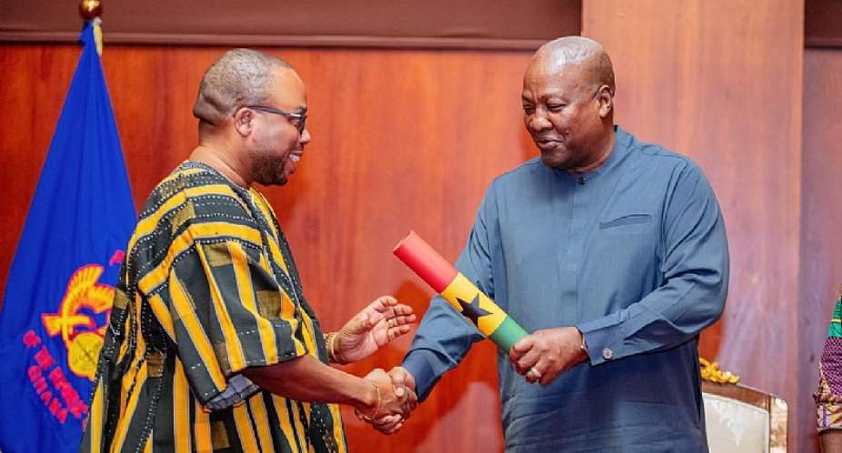 President Mahama commissions Benjamin Quashie, 11 othernew Ambassadors and High Commissioners