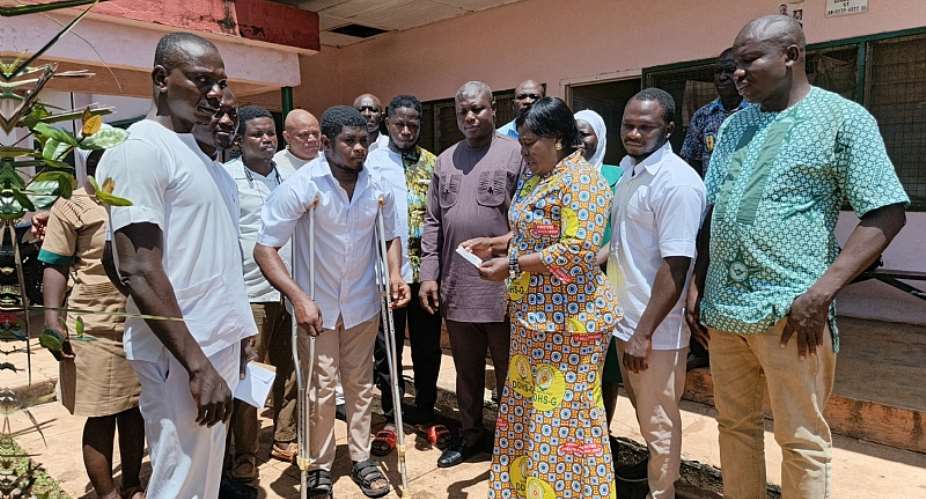 GRNMA supports Nandom Nurse with Gh¢100,000 for medical care