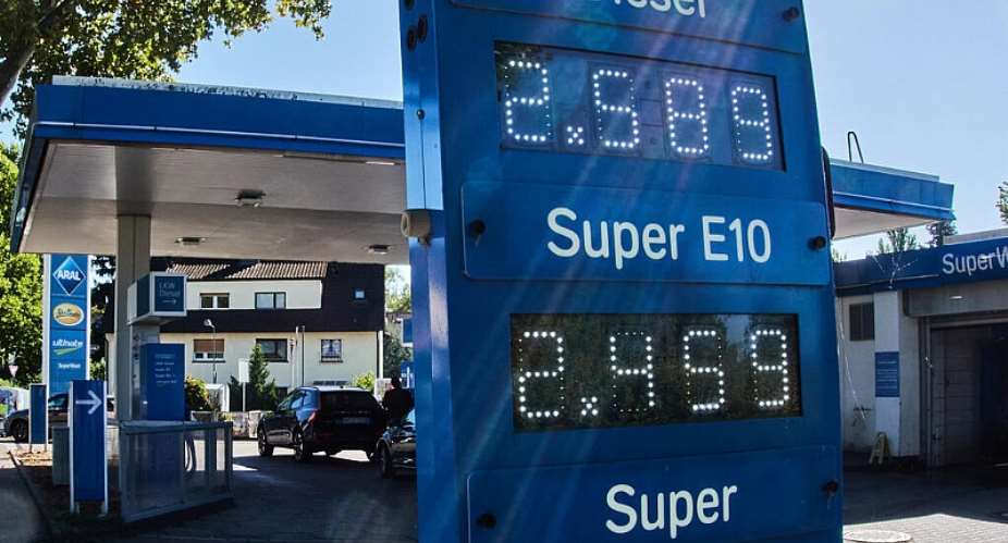 Gas prices are displayed at a gas station in Frankfurt, Germany, September 25, 2026. -  Michael Probst, AP