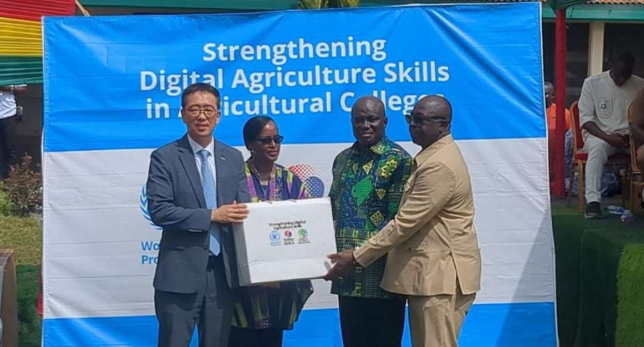 Agric Minister hands over modern Agri-Tech equipment to five agricultural colleges
