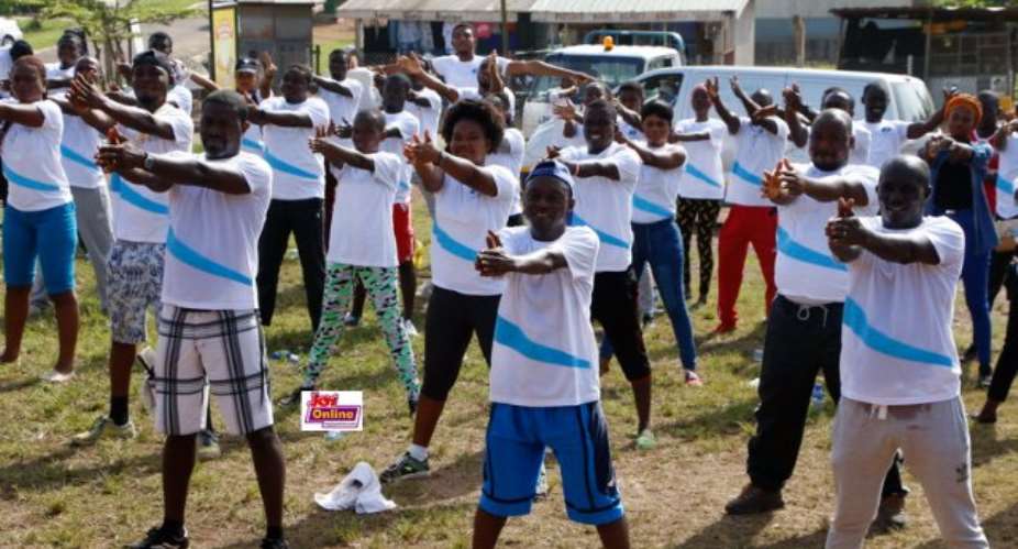 Ghana Securities Association Holds Annual Fitness Walk