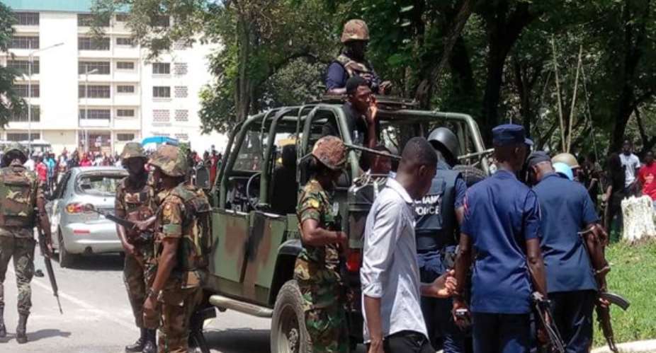 Army Deployed To KNUST