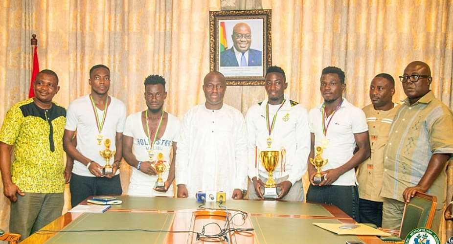 Accra Mayor Commends Beach Sports Consult For Organising 2019 Homowo Tournament