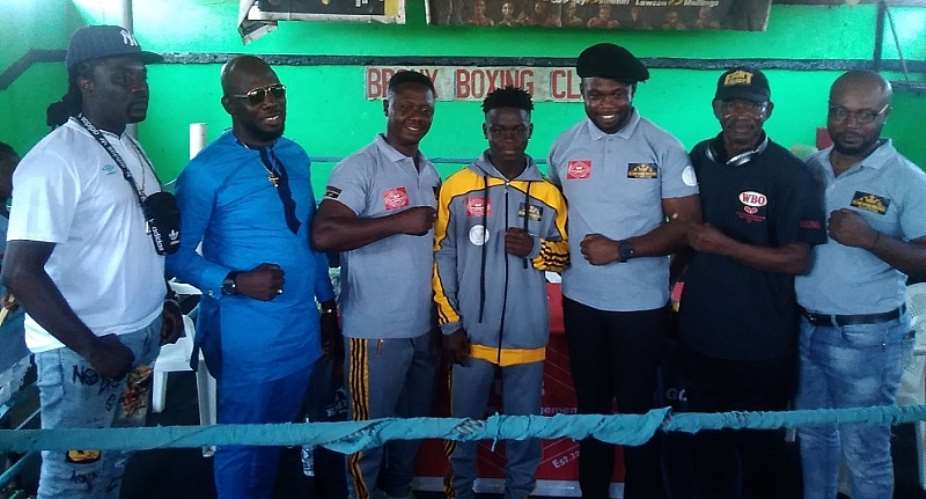 Boxer Daniel Selassie Gorsh Sheds Tears At Contract Signing Ceremony