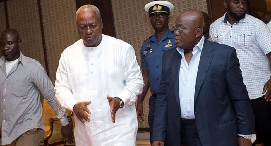 When I called for a national dialogue my status as president didnt reduce; do same – Mahama advises Akufo-Addo