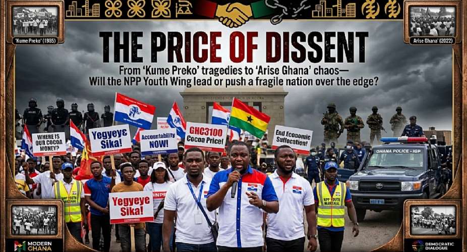THE PRICE OF DISSENT: Why the Yegyey Sika March Is a Litmus Test for Ghana’s Fractured Democracy