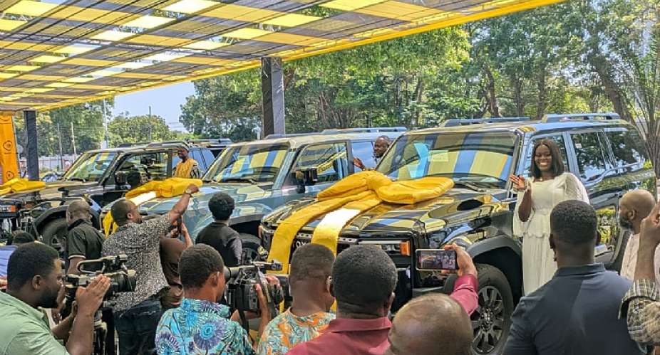 MTN Ghana crowns 30th anniversary promotion with three Land Cruisers, cash prize to winners