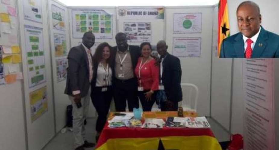 Ghana's Exhibition highly patronised at Habitat III Conference