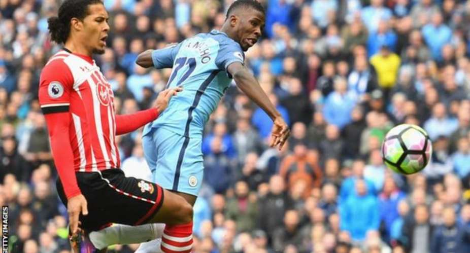 Man City held by Southampton after Stones error