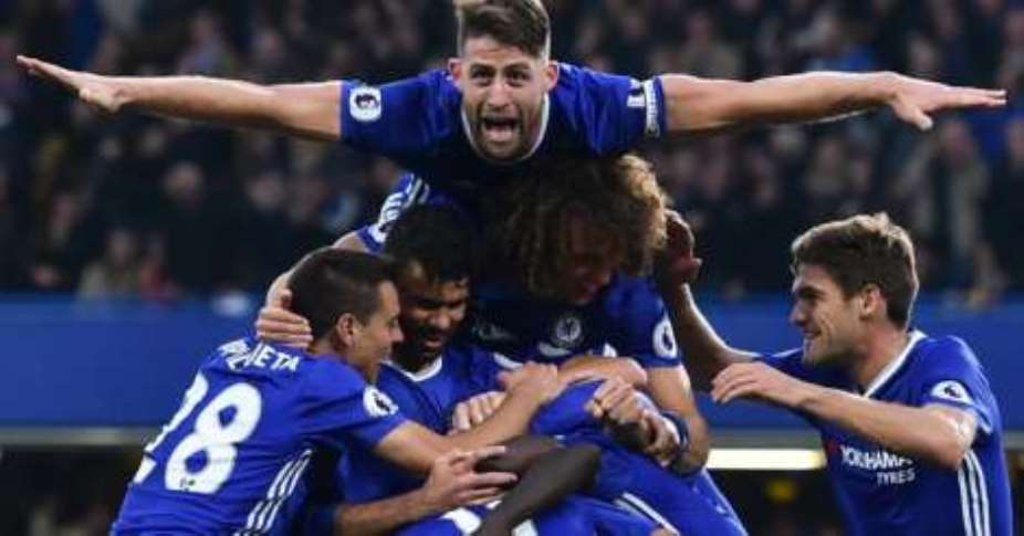 English Premier League: Chelsea humiliate Manchester United's Mourinho on Stamford Bridge return